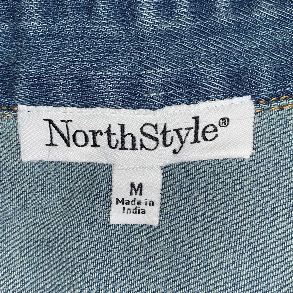 NorthStyle Jacket Blue Side Pockets Size M - Picture 8 of 10